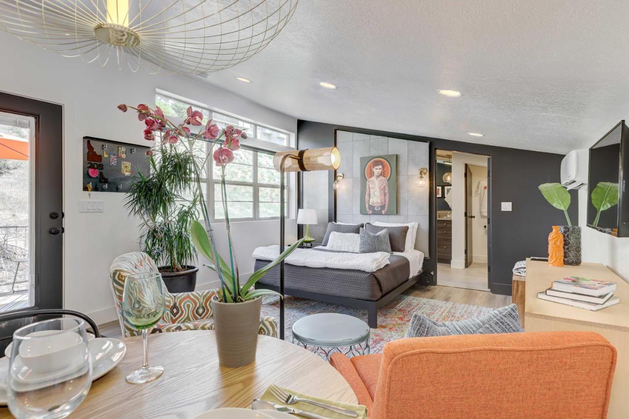 Stylish And Modern Boise Studio With Foothills Views! Eksteriør billede